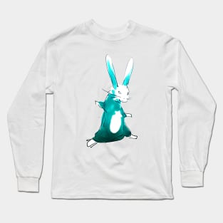 Crazy halloween rabbit Long Sleeve T-Shirt